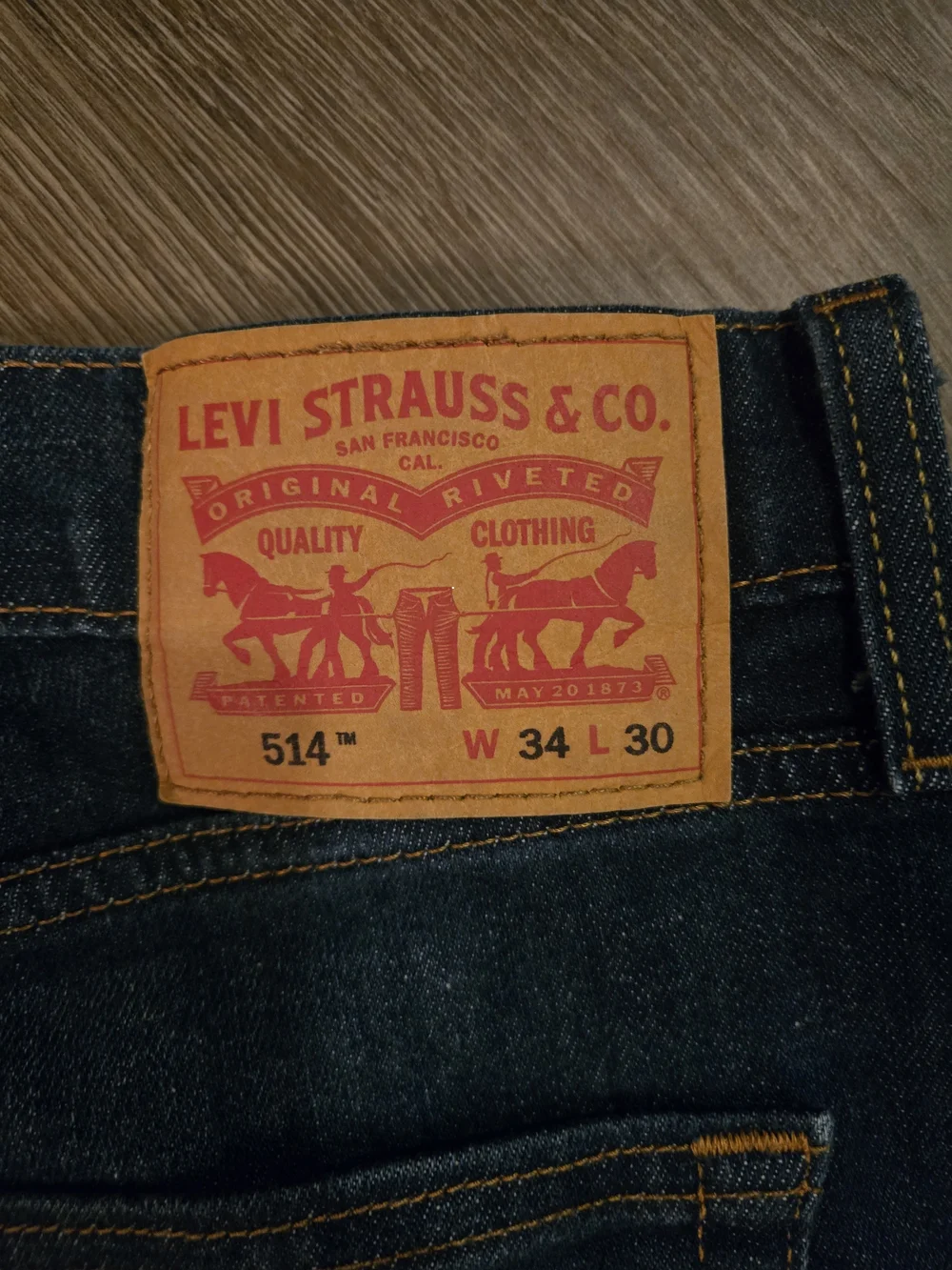 Levi's Men's Indigo Straight-Leg Jeans